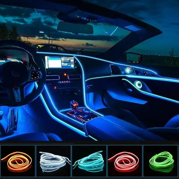 Fita LED Interior para Auto - Iluminación Personalizada