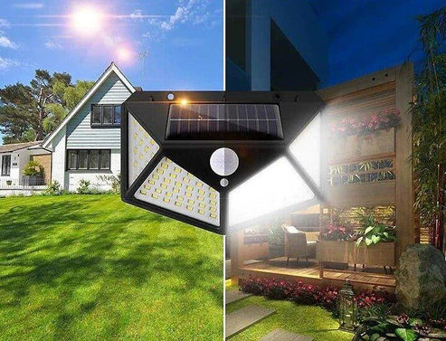 LÁMPARA LED SOLAR CON SENSOR - kit de 3 unidades - últimas unidades disponibles