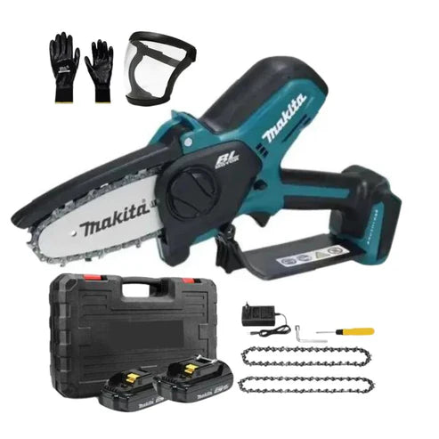 Mini Motosierra De Mano Portatil Recarga Original+ BATERIA EXTRA + Regalos